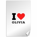 I love olivia Canvas 20  x 30  19.62 x28.9  Canvas - 1