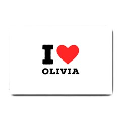 I Love Olivia Small Doormat by ilovewhateva