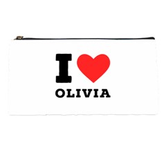 I Love Olivia Pencil Case by ilovewhateva