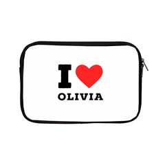 I Love Olivia Apple Ipad Mini Zipper Cases by ilovewhateva