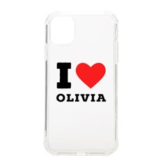 I Love Olivia Iphone 11 Tpu Uv Print Case by ilovewhateva