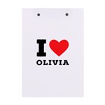 I love olivia A5 Acrylic Clipboard Back