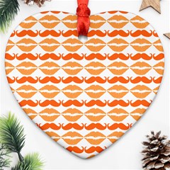 Pattern 181 Heart Ornament (two Sides) by GardenOfOphir