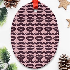 Pattern 182 Oval Ornament (two Sides) by GardenOfOphir