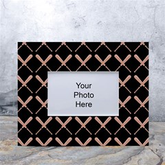 Pattern 183 White Tabletop Photo Frame 4 x6 