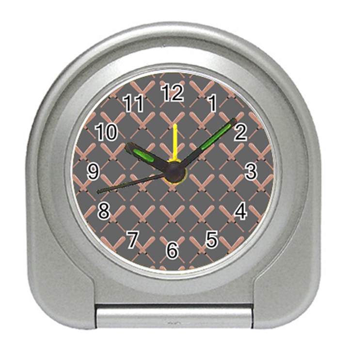 Pattern 184 Travel Alarm Clock