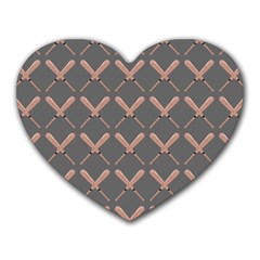 Pattern 184 Heart Mousepad by GardenOfOphir