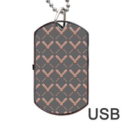 Pattern 184 Dog Tag Usb Flash (one Side) by GardenOfOphir