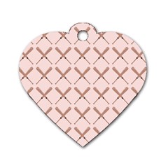 Pattern 185 Dog Tag Heart (one Side) by GardenOfOphir