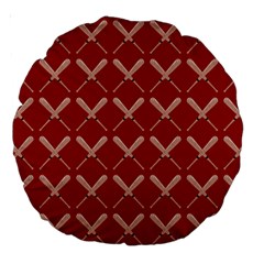 Pattern 186 Large 18  Premium Round Cushions by GardenOfOphir