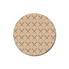 Pattern 188 Rubber Coaster (round) by GardenOfOphir