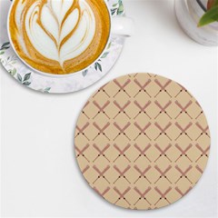 Pattern 188 Uv Print Round Tile Coaster by GardenOfOphir