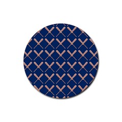 Pattern 187 Rubber Round Coaster (4 Pack) by GardenOfOphir