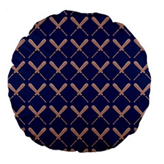 Pattern 187 Large 18  Premium Flano Round Cushions by GardenOfOphir