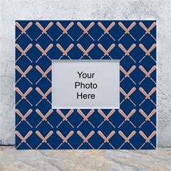 Pattern 187 White Wall Photo Frame 5  X 7 