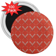 Pattern 190 3  Magnets (100 Pack) by GardenOfOphir