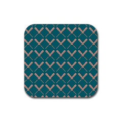 Pattern 191 Rubber Coaster (square) by GardenOfOphir