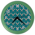 Pattern 191 Color Wall Clock Front