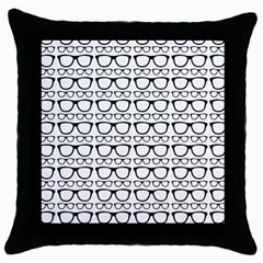 Pattern 193 Throw Pillow Case (black) by GardenOfOphir