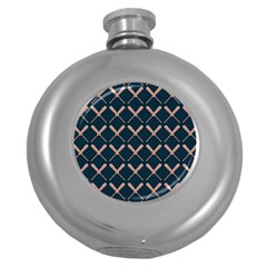 Pattern 192 Round Hip Flask (5 Oz) by GardenOfOphir