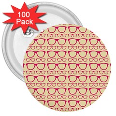 Pattern 196 3  Buttons (100 pack) 