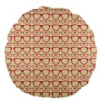 Pattern 196 Large 18  Premium Flano Round Cushions Back