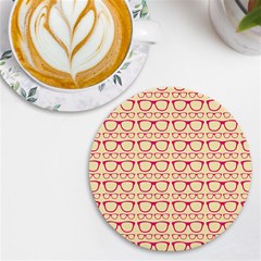 Pattern 196 Uv Print Round Tile Coaster by GardenOfOphir