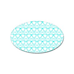 Pattern 198 Sticker (oval) by GardenOfOphir