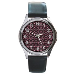 Pattern 197 Round Metal Watch by GardenOfOphir