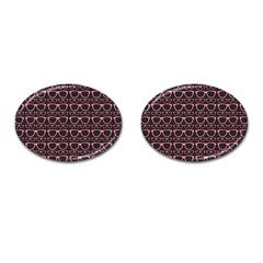 Pattern 197 Cufflinks (oval) by GardenOfOphir