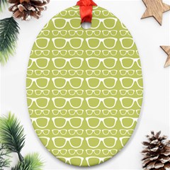 Pattern 199 Oval Ornament (two Sides) by GardenOfOphir