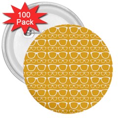 Pattern 200 3  Buttons (100 Pack)  by GardenOfOphir