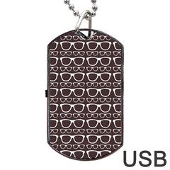 Pattern 201 Dog Tag Usb Flash (two Sides) by GardenOfOphir