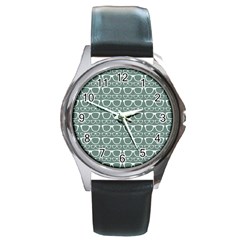 Pattern 202 Round Metal Watch by GardenOfOphir