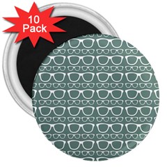 Pattern 202 3  Magnets (10 Pack)  by GardenOfOphir