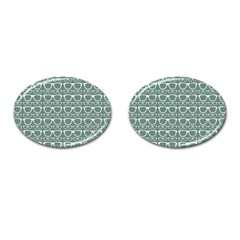 Pattern 202 Cufflinks (oval) by GardenOfOphir