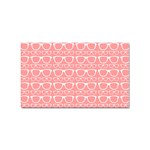 Pattern 205 Sticker Rectangular (10 pack) Front