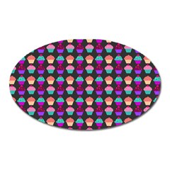 Pattern 207 Oval Magnet