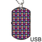 Pattern 207 Dog Tag USB Flash (One Side) Front