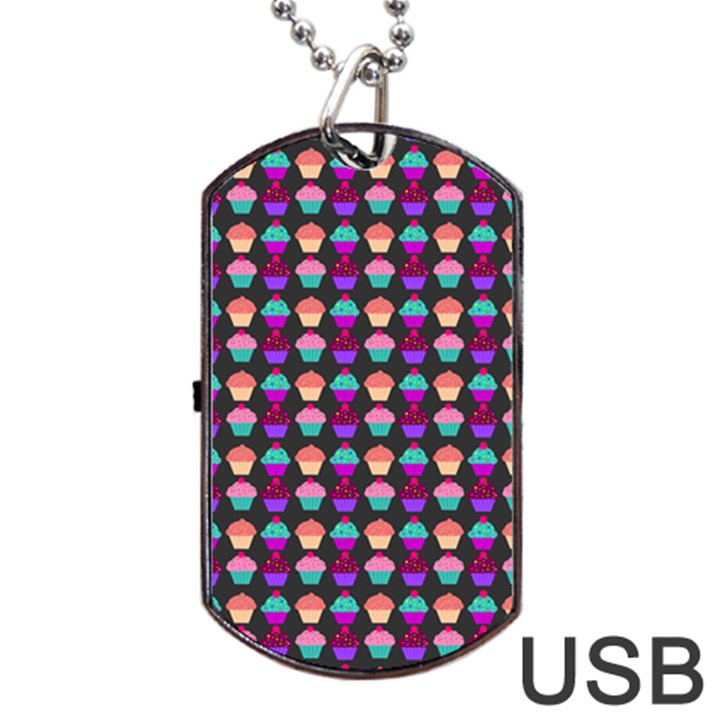 Pattern 207 Dog Tag USB Flash (One Side)