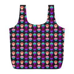 Pattern 207 Full Print Recycle Bag (L)