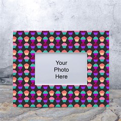 Pattern 207 White Tabletop Photo Frame 4 x6 