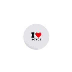 I Love Joyce 1  Mini Buttons by ilovewhateva