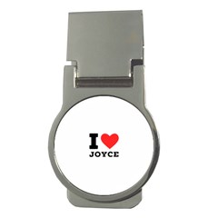 I Love Joyce Money Clips (round)  by ilovewhateva