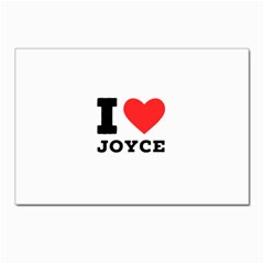 I Love Joyce Postcard 4 x 6  (pkg Of 10) by ilovewhateva