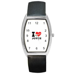 I Love Joyce Barrel Style Metal Watch by ilovewhateva