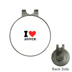 I Love Joyce Hat Clips With Golf Markers by ilovewhateva