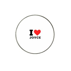 I Love Joyce Hat Clip Ball Marker (10 Pack) by ilovewhateva