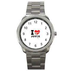 I Love Joyce Sport Metal Watch by ilovewhateva