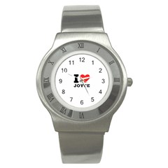 I Love Joyce Stainless Steel Watch by ilovewhateva